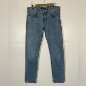Mac Ben Men's Slim Straight Jeans Size 33X34 Light Wash Color Blue Morocco